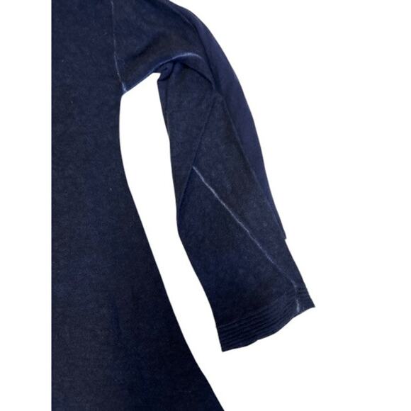 EILEEN FISHER - SKIN Navy Blue Bundle of 2 3/4 Shirt Lightweight sweater MEDIUM - Picture 11 of 16